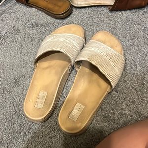 Very worn sandals